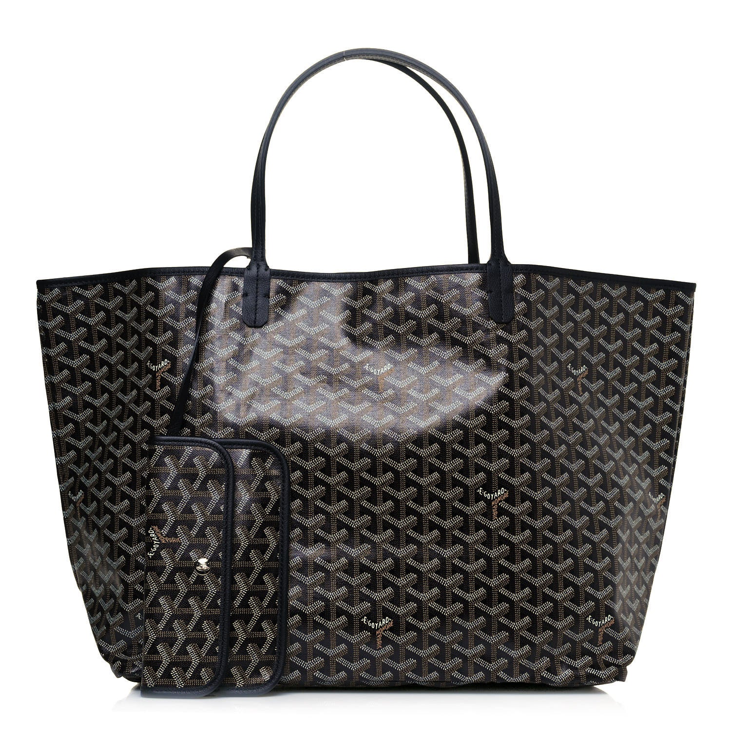 Goyard Goyardine Saint Louis GM Black 1 of 8