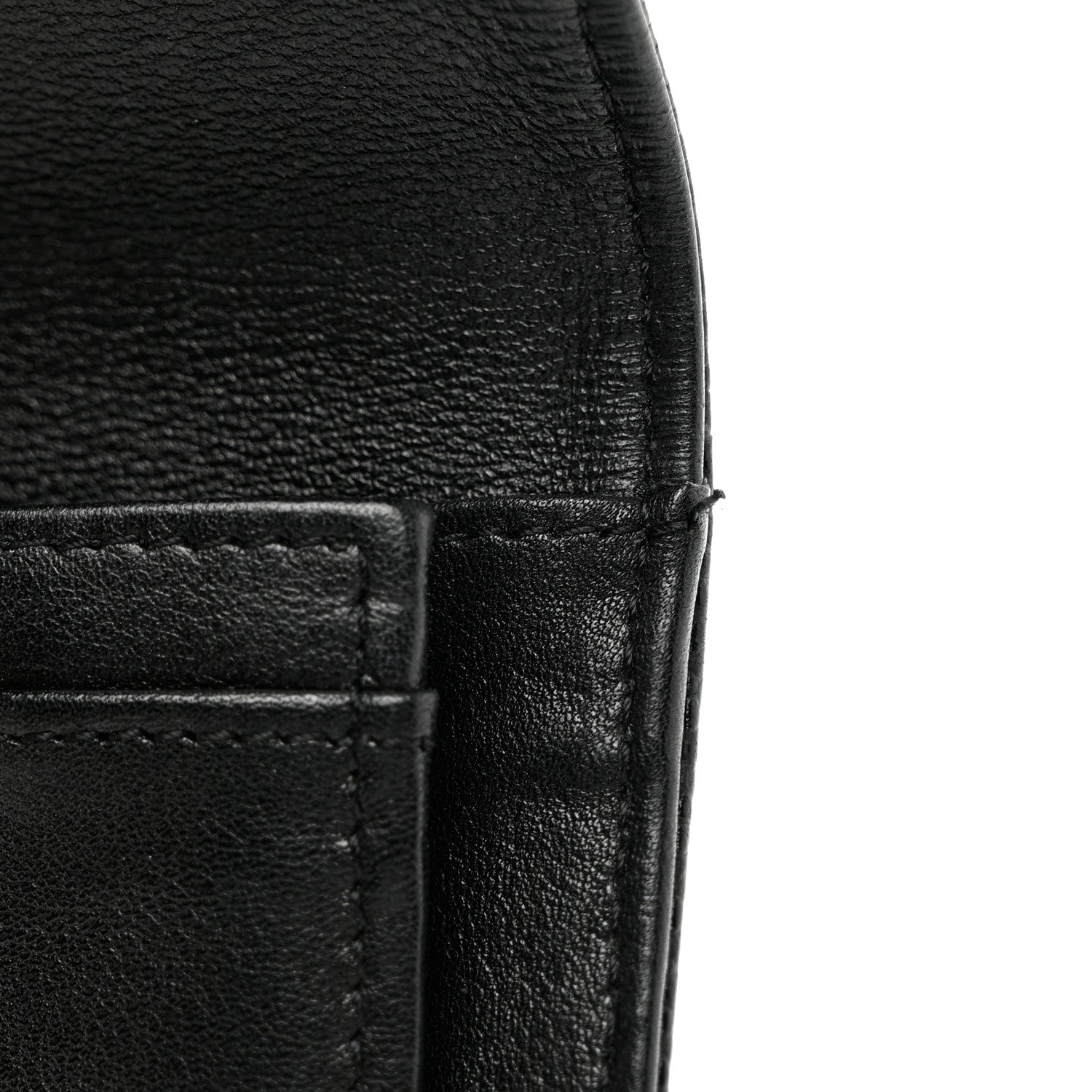 Chanel Caviar Timeless CC Yen Wallet Black 8 of 9