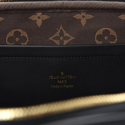 Louis Vuitton Calfskin Monogram Embossed Utility Crossbody Black 8 of 9