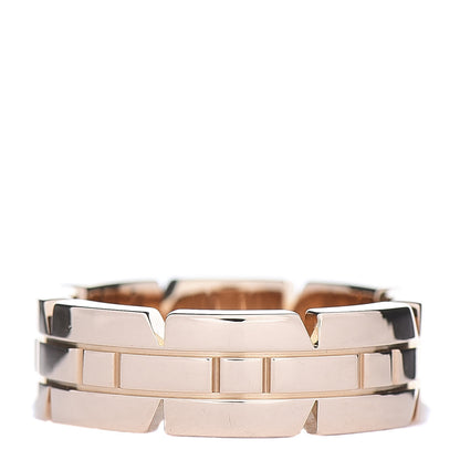 Cartier 18K Pink Gold Tank Francaise Ring 49 5 3 of 5