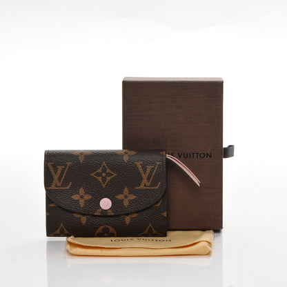 Louis Vuitton Monogram Rosalie Coin Purse Rose Ballerine 8 of 8