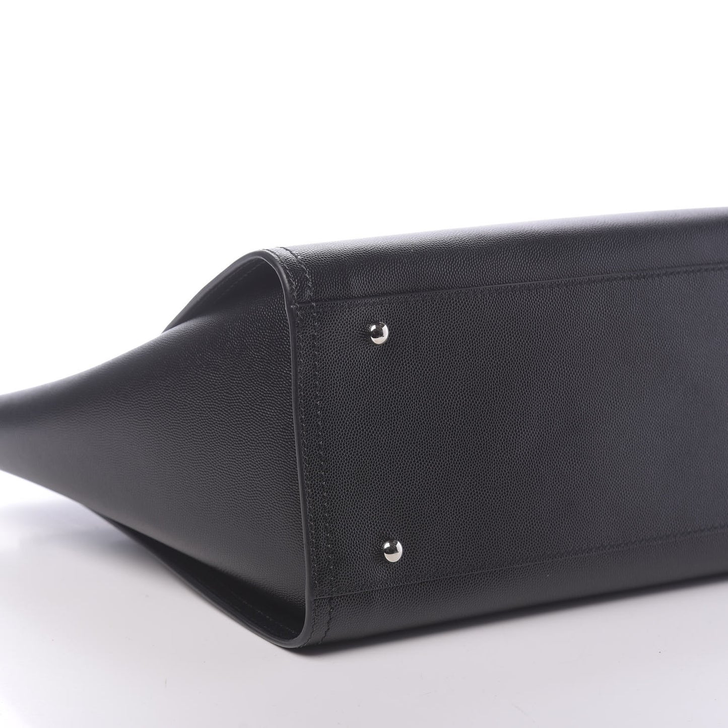 Caviar Small Studded Deauville Tote Black