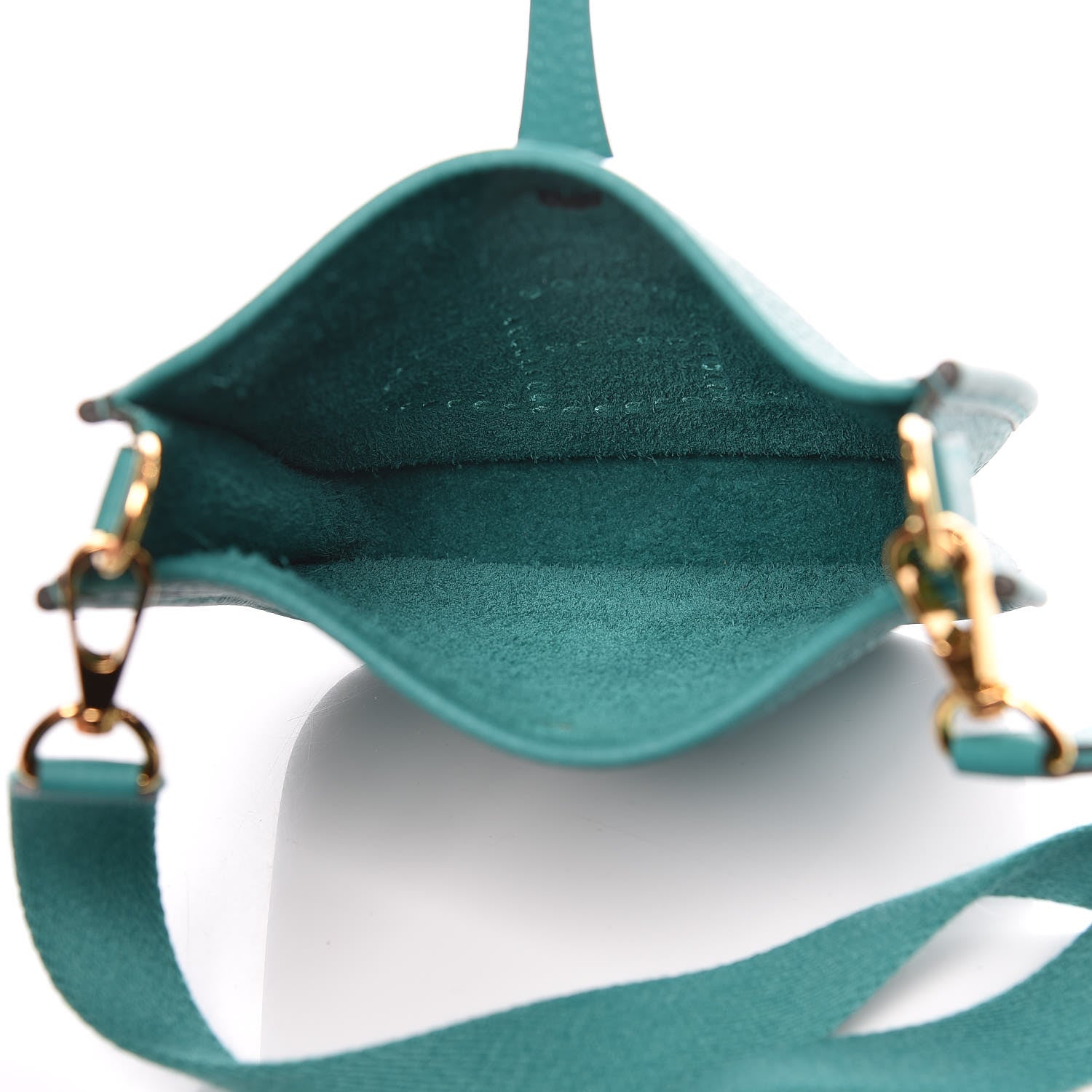 Hermes Taurillon Clemence Evelyne TPM Vert Verone 5 of 10