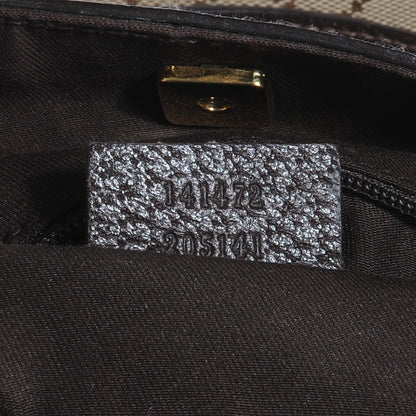 Gucci Monogram Large Abbey Tote Ebony 7 of 7
