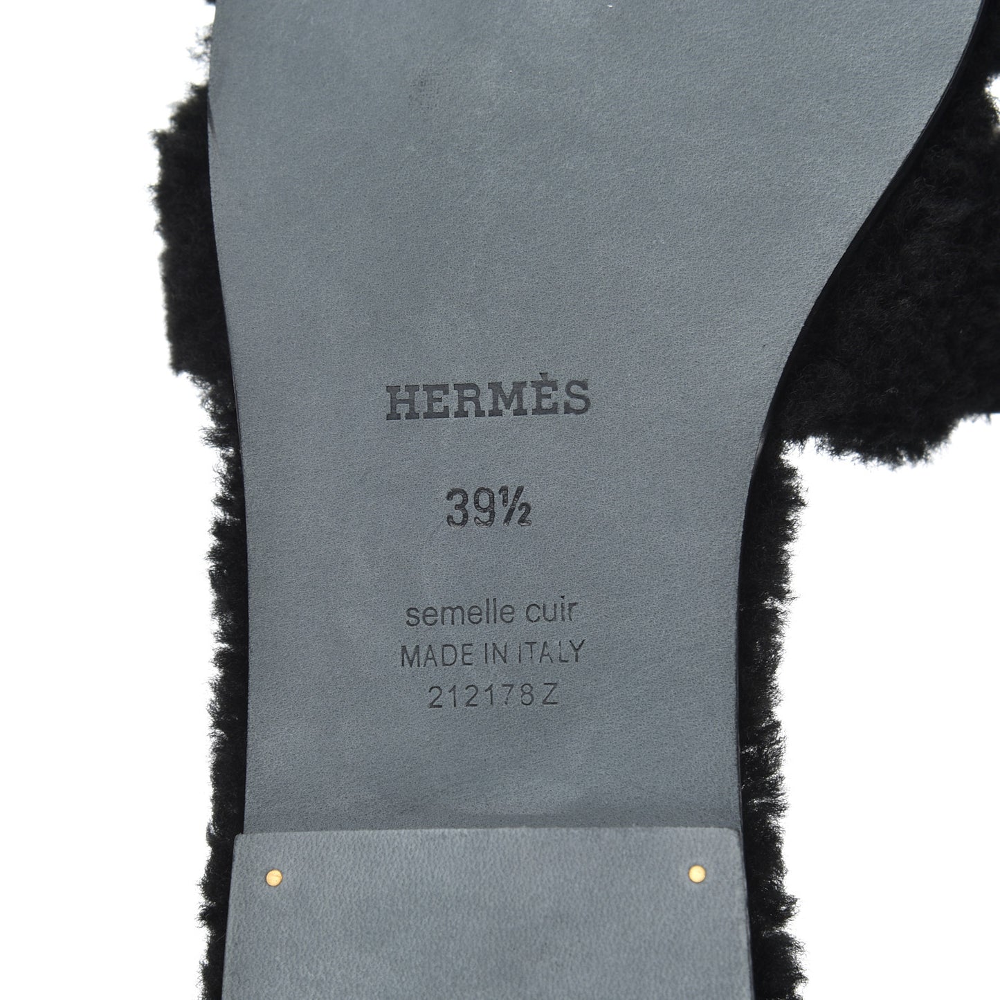 Woolskin Oran Sandals 39.5 Black