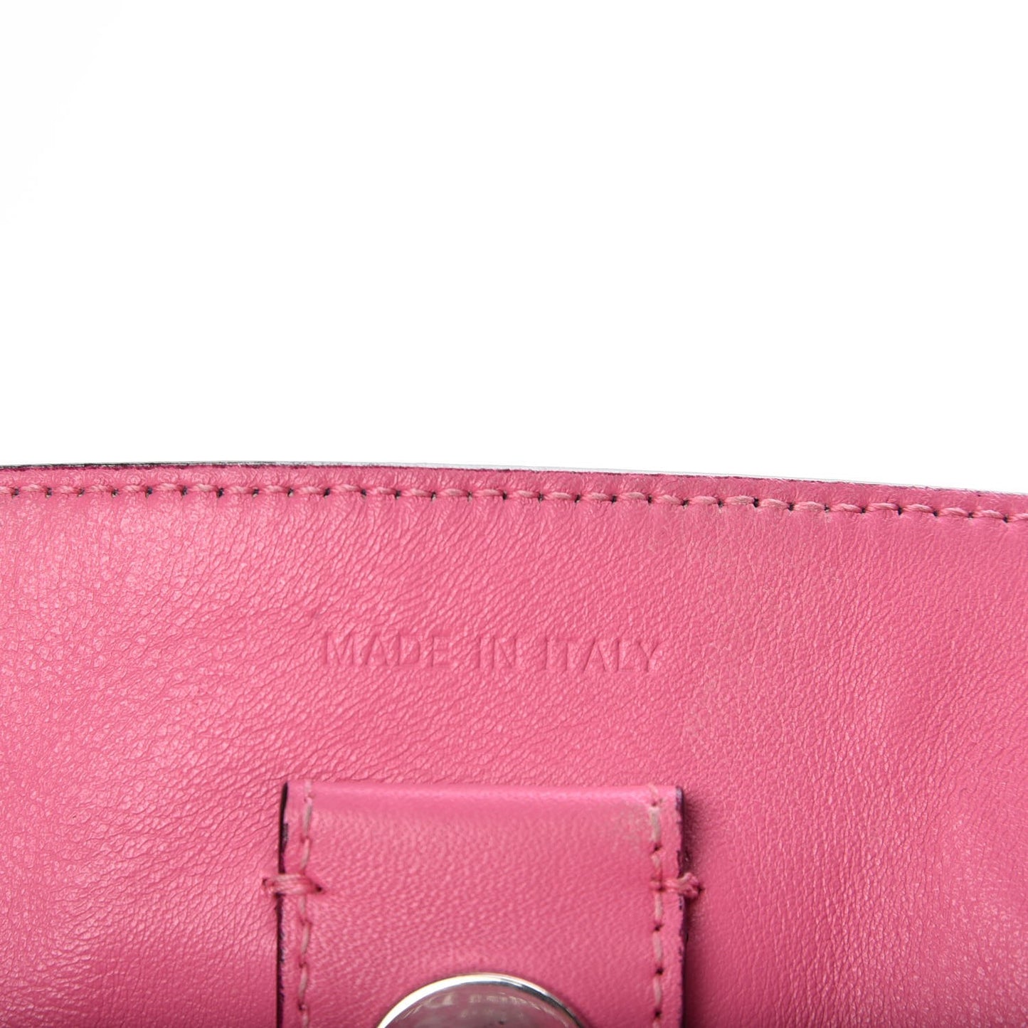 Smooth Calfskin Medium Tri-Color Diorissimo Bag Navy Pink