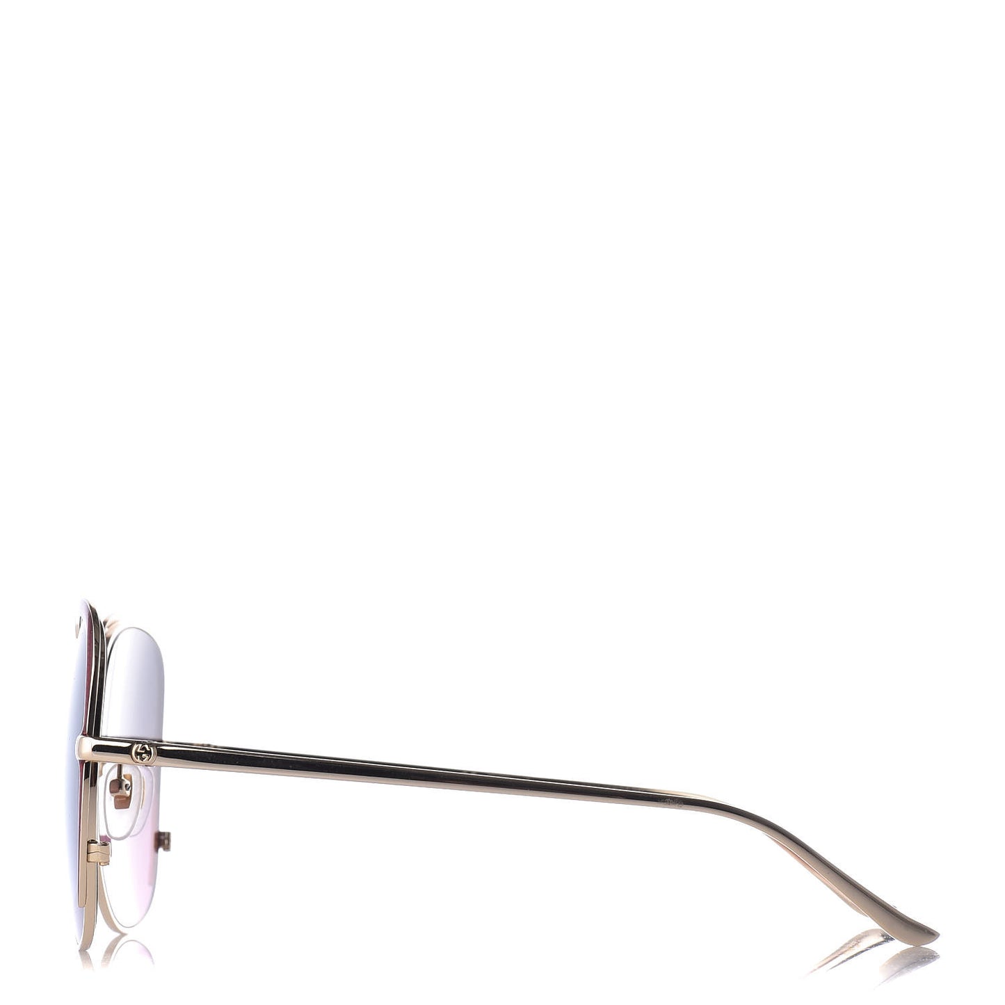 Acetate Oversize Square Frame GG0400S Sunglasses Gold