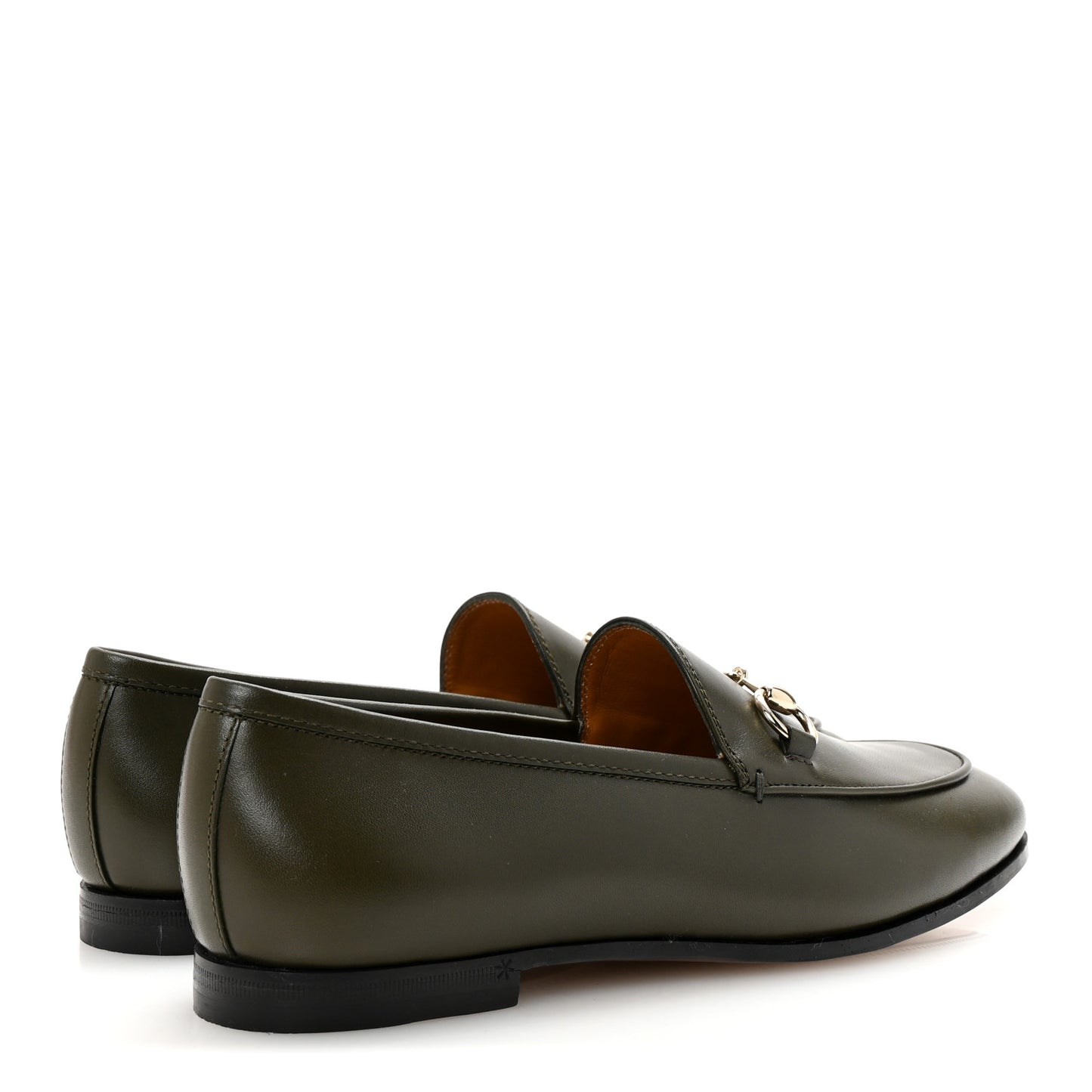 Calfskin Womens Jordaan Loafers 35.5 Luscious Green