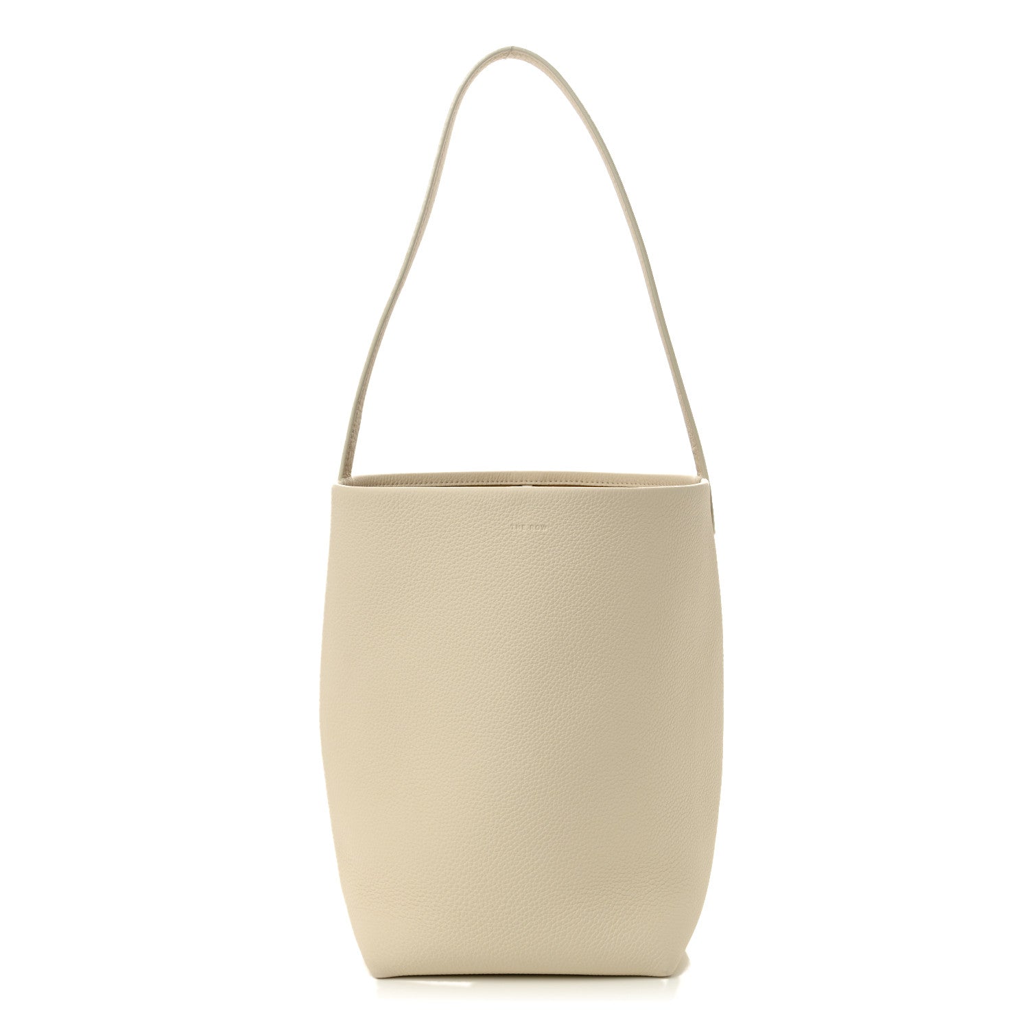 The Row Grained Calfskin Medium N/S Park Tote Ivory 1 of 10
