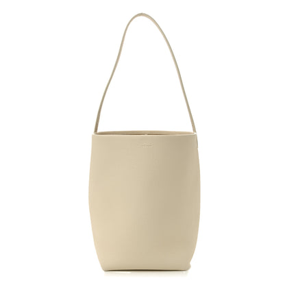 The Row Grained Calfskin Medium N/S Park Tote Ivory 1 of 10