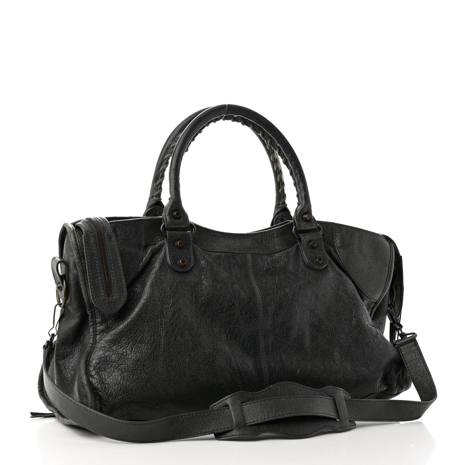 Balenciaga Agneau Classic Hardware Part Time Anthracite 3 of 11