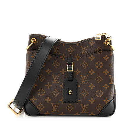 Louis Vuitton Monogram Odeon PM Black 1 of 10