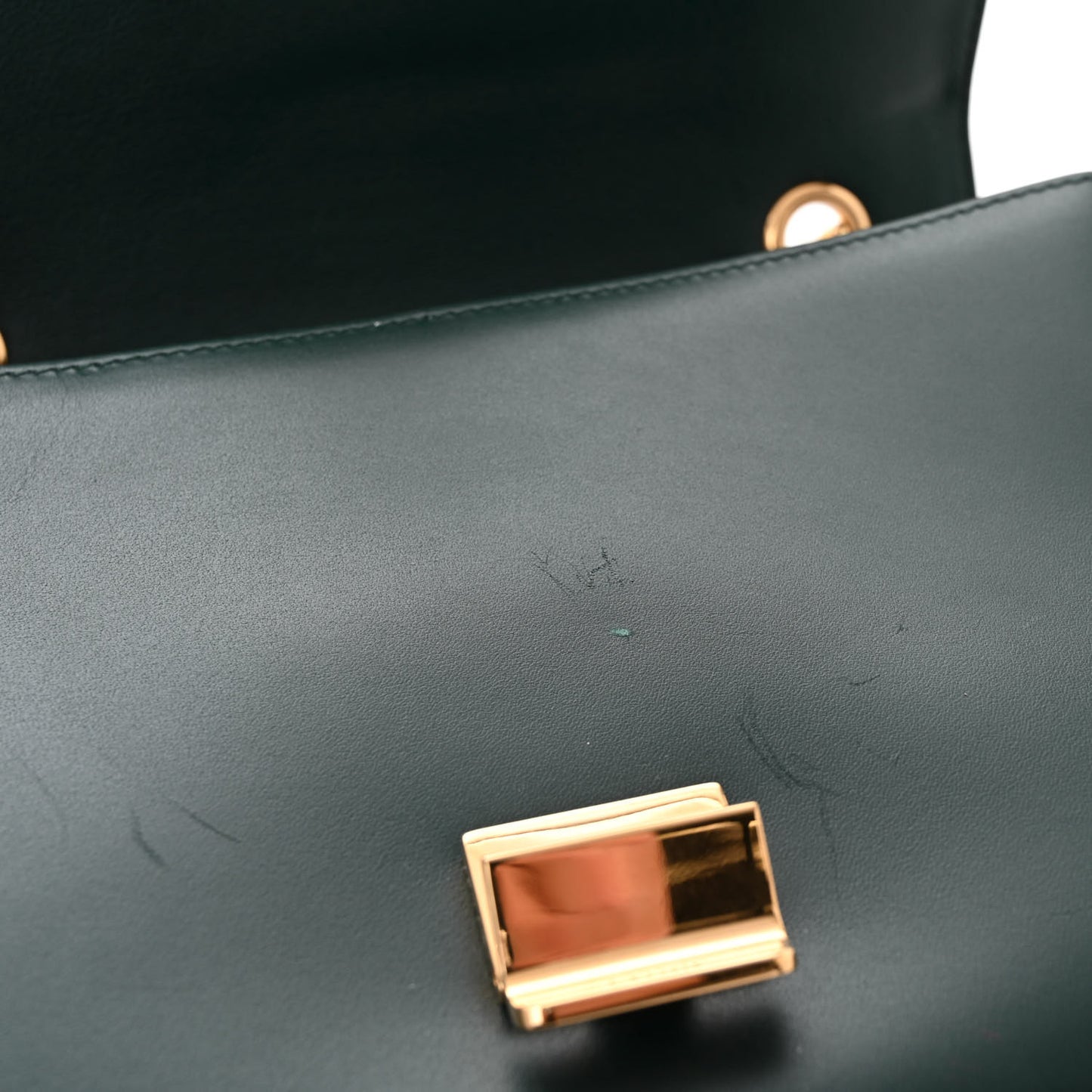 Shiny Calfskin Medium C Bag Amazone