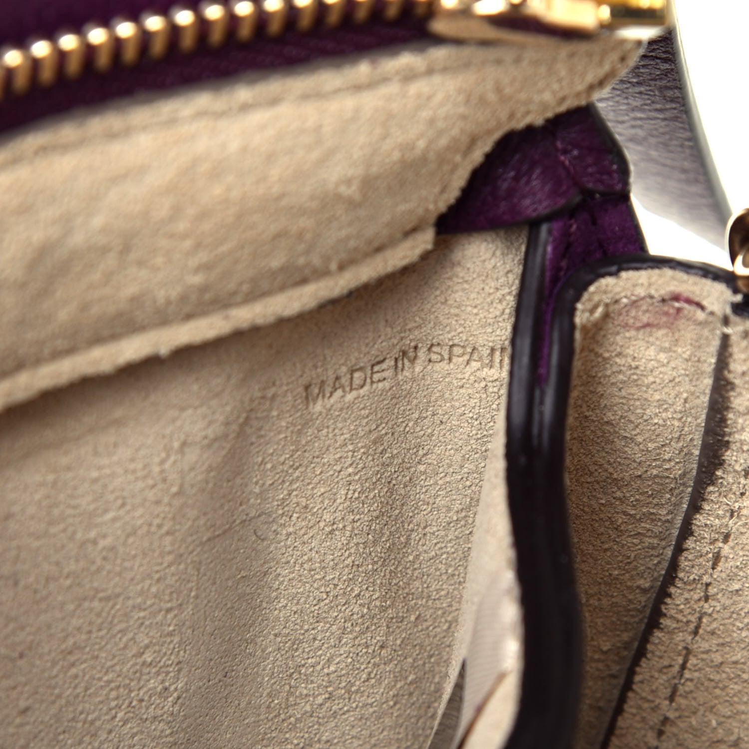 Chloe Goatskin Suede Mini Pixie Bag Nightfall Purple 7 of 10