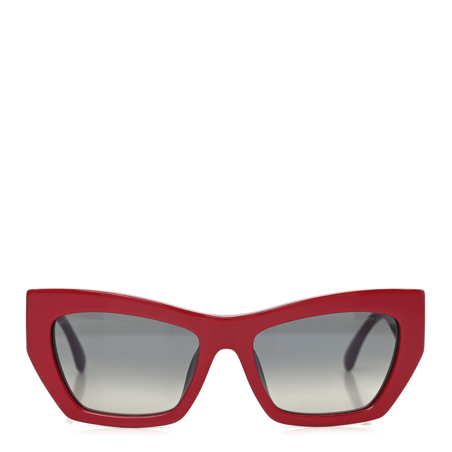 Acetate Cat Eye Sunglasses 5527-A Red