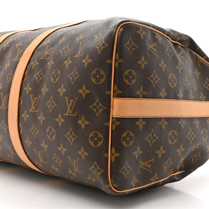 Louis Vuitton Monogram Keepall Bandouliere 50 9 of 16