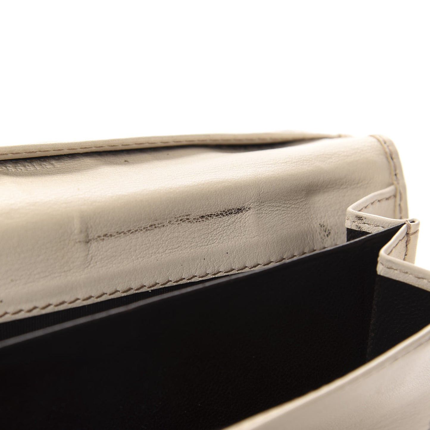 Monogram New Britt Continental Snap Wallet Off White