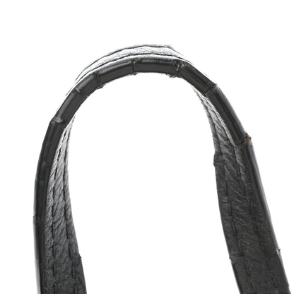 Louis Vuitton Calfskin Lockme Cabas Black 17 of 19