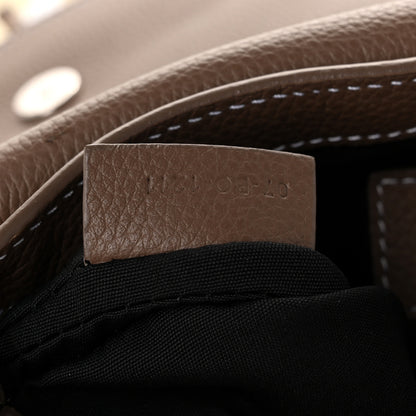 Christian Dior X KAWS Grained Calfskin Saddle Pouch Marron Multicolor 7 of 10
