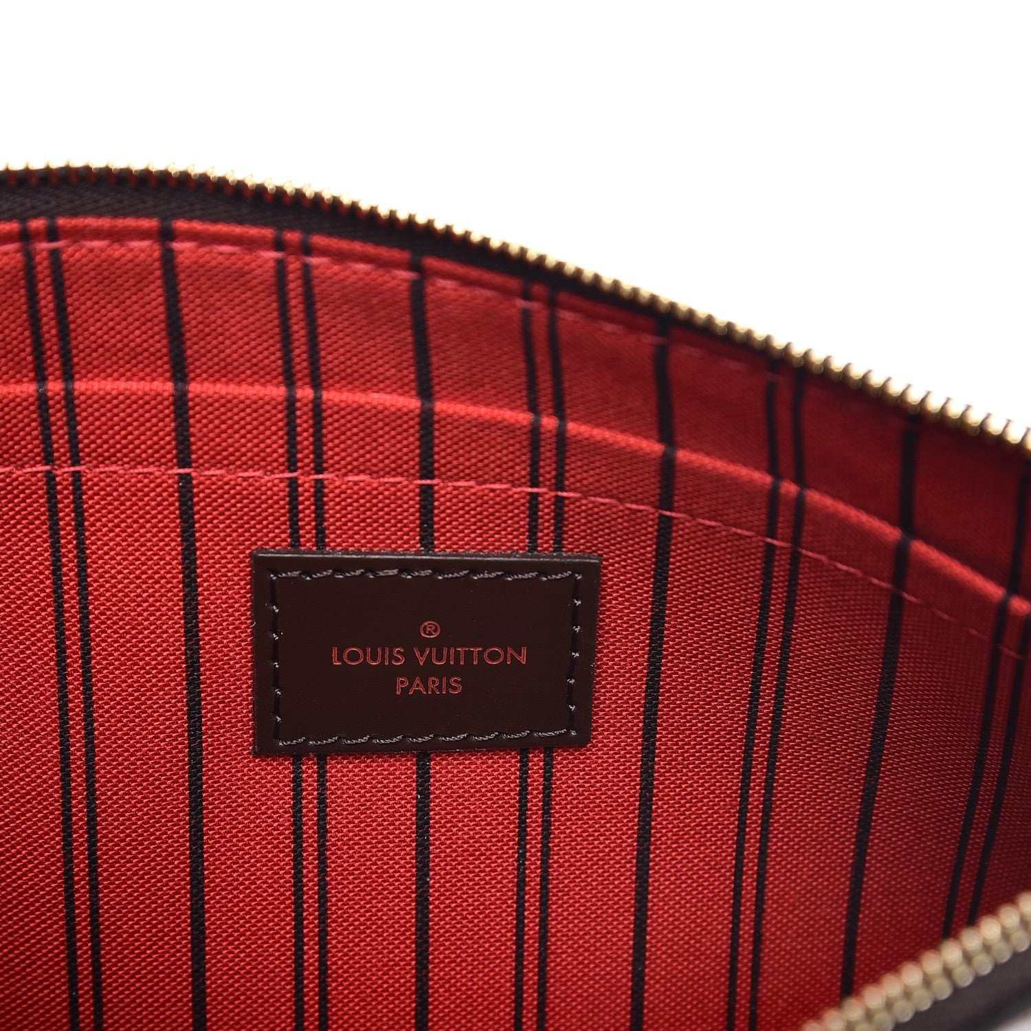 Louis Vuitton Damier Ebene Neverfull MM GM Pochette 6 of 7