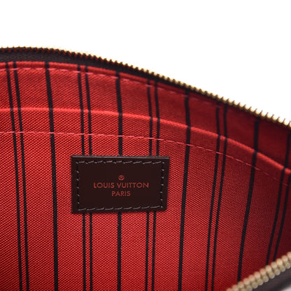 Louis Vuitton Damier Ebene Neverfull MM GM Pochette 6 of 7