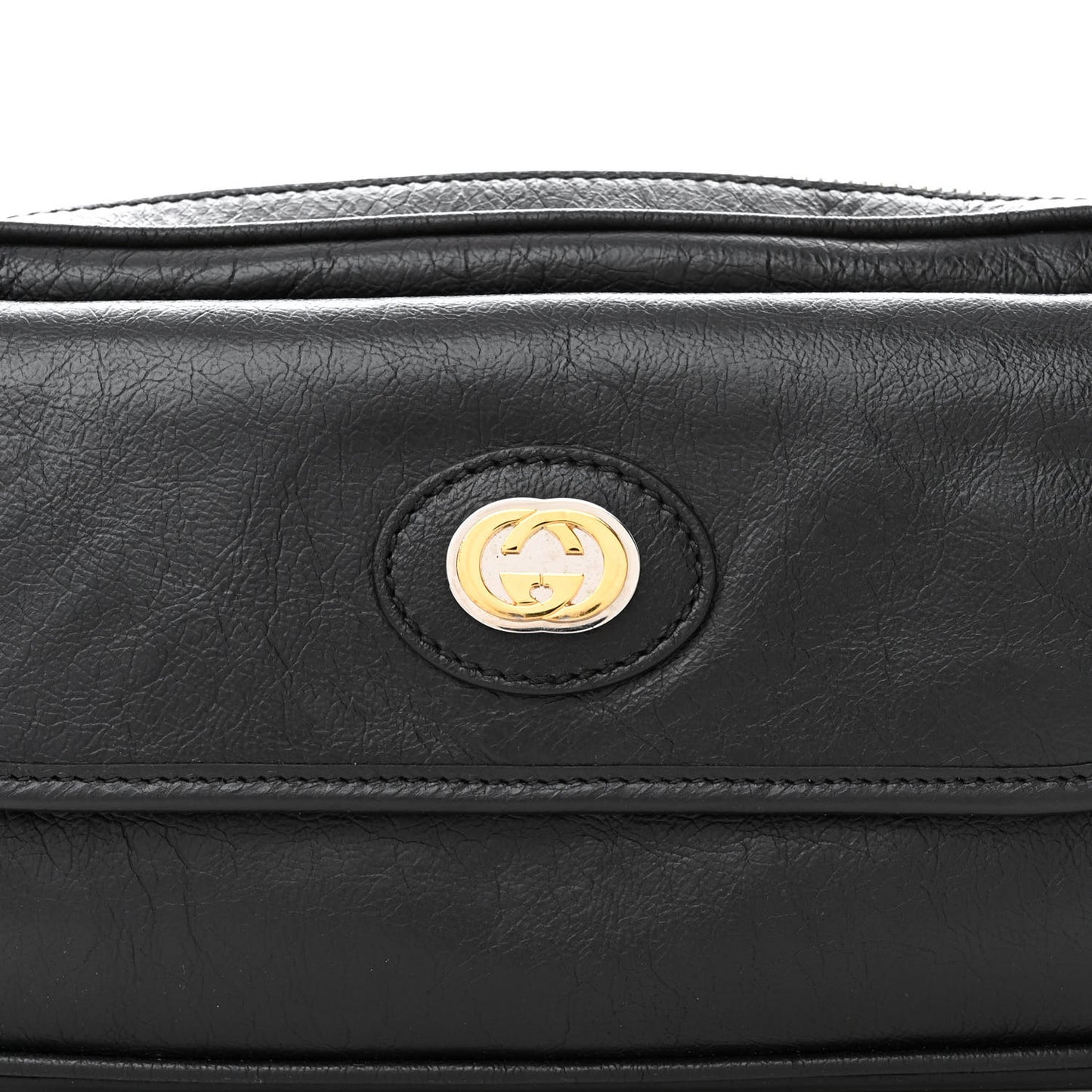 Fluffy Calfskin Morpheus Belt Bag 80 32 Black