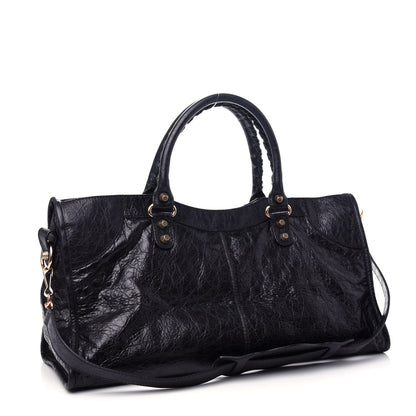 Balenciaga Agneau Giant 12 Rose Gold Hardware Part Time Black 4 of 11