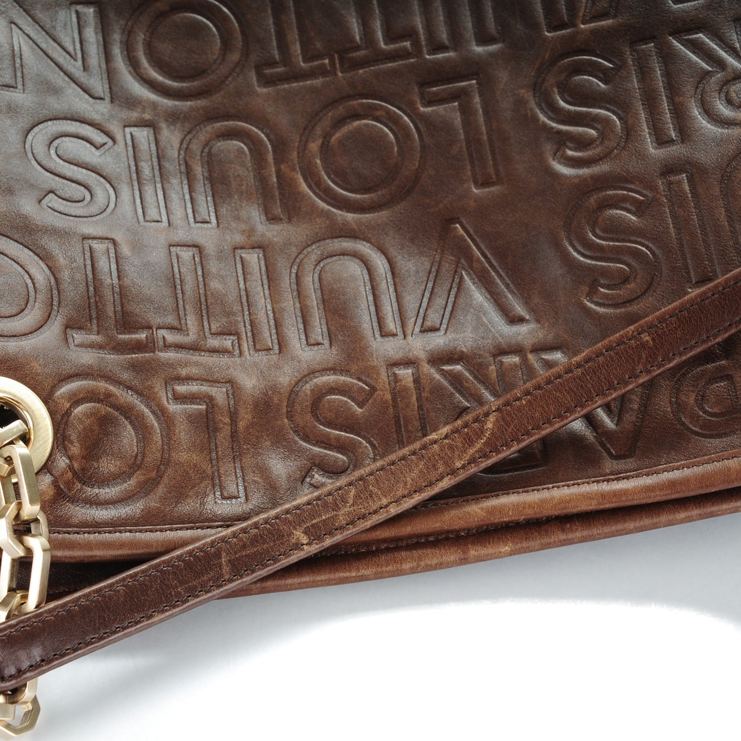 Monogram Paris Souple Whisper GM Chocolate