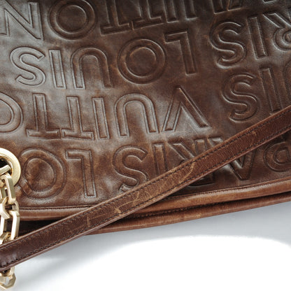 Louis Vuitton Monogram Paris Souple Whisper GM Chocolate 5 of 8