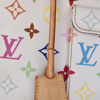 Louis Vuitton Monogram Multicolor Speedy 30 White 12 of 14