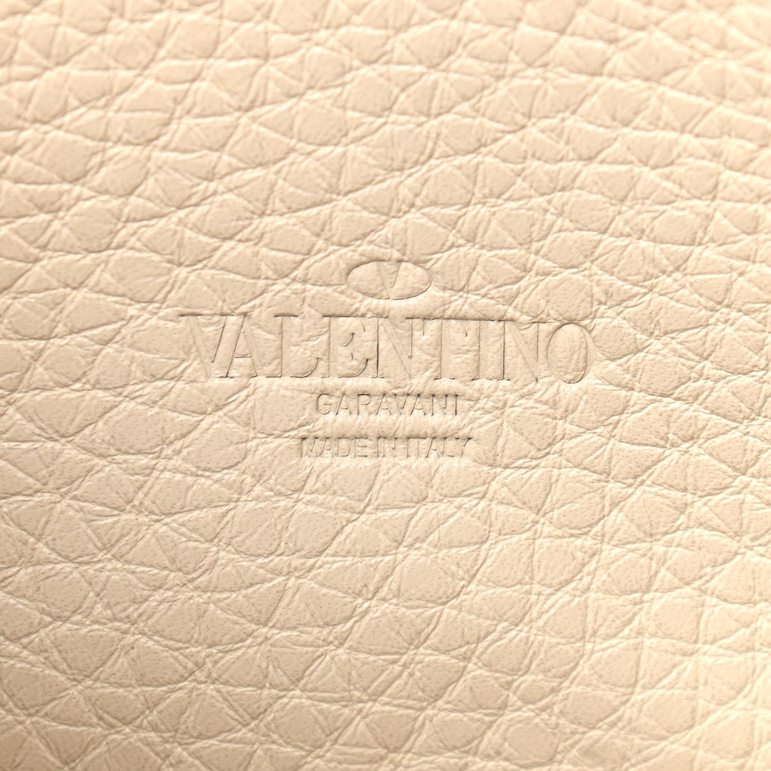 Valentino Garavani Pebbled Calfskin Embroidered Medium Rockstud Flip Lock Crossbody Bag Ivory 5 of 7
