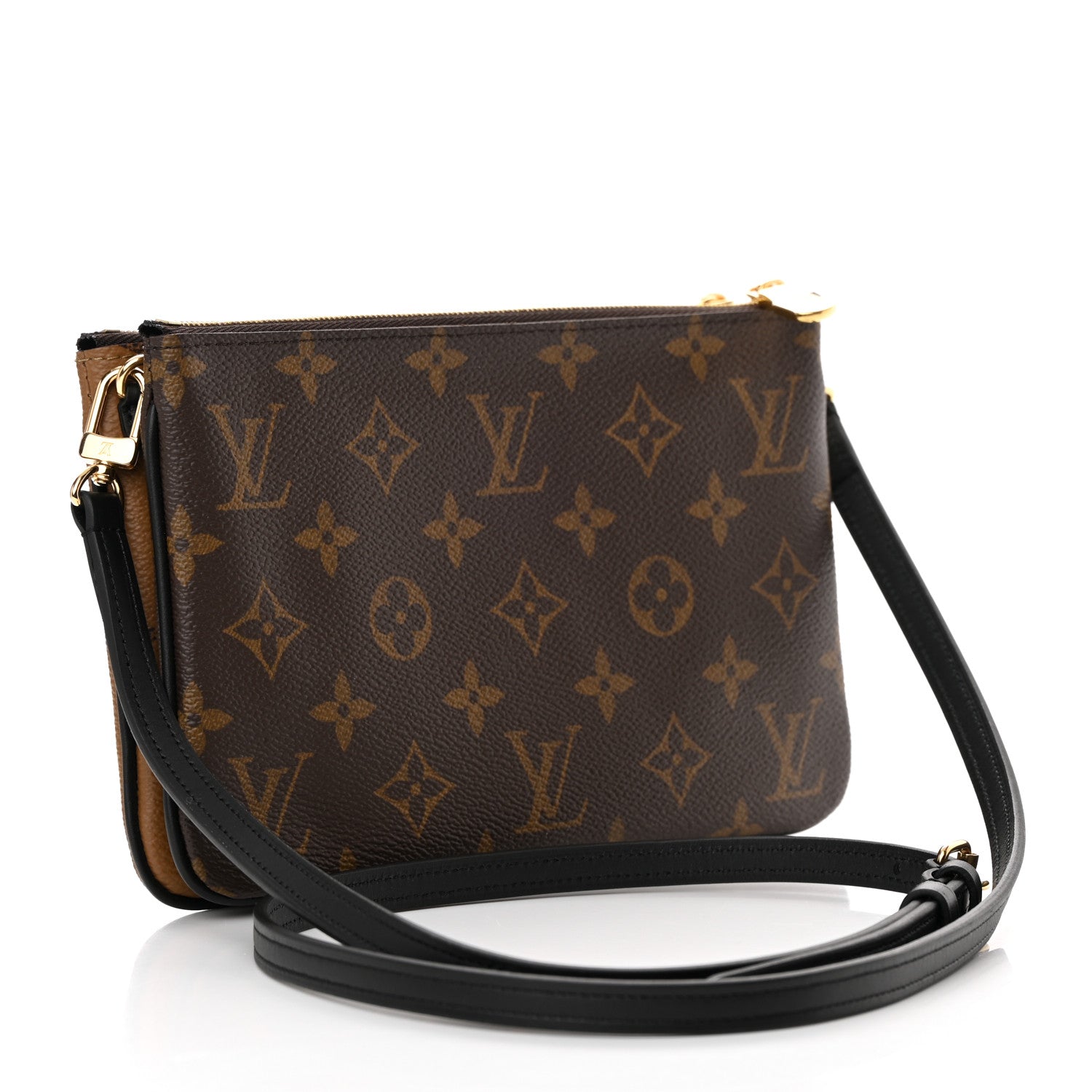 Louis Vuitton Reverse Monogram Giant Double Zip Pochette 3 of 10