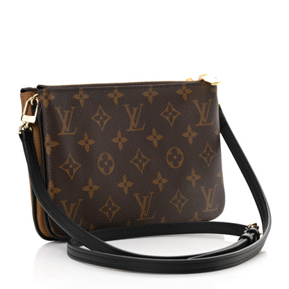 Louis Vuitton Reverse Monogram Giant Double Zip Pochette 3 of 10
