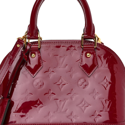 Louis Vuitton Vernis Alma BB Magenta 7 of 12