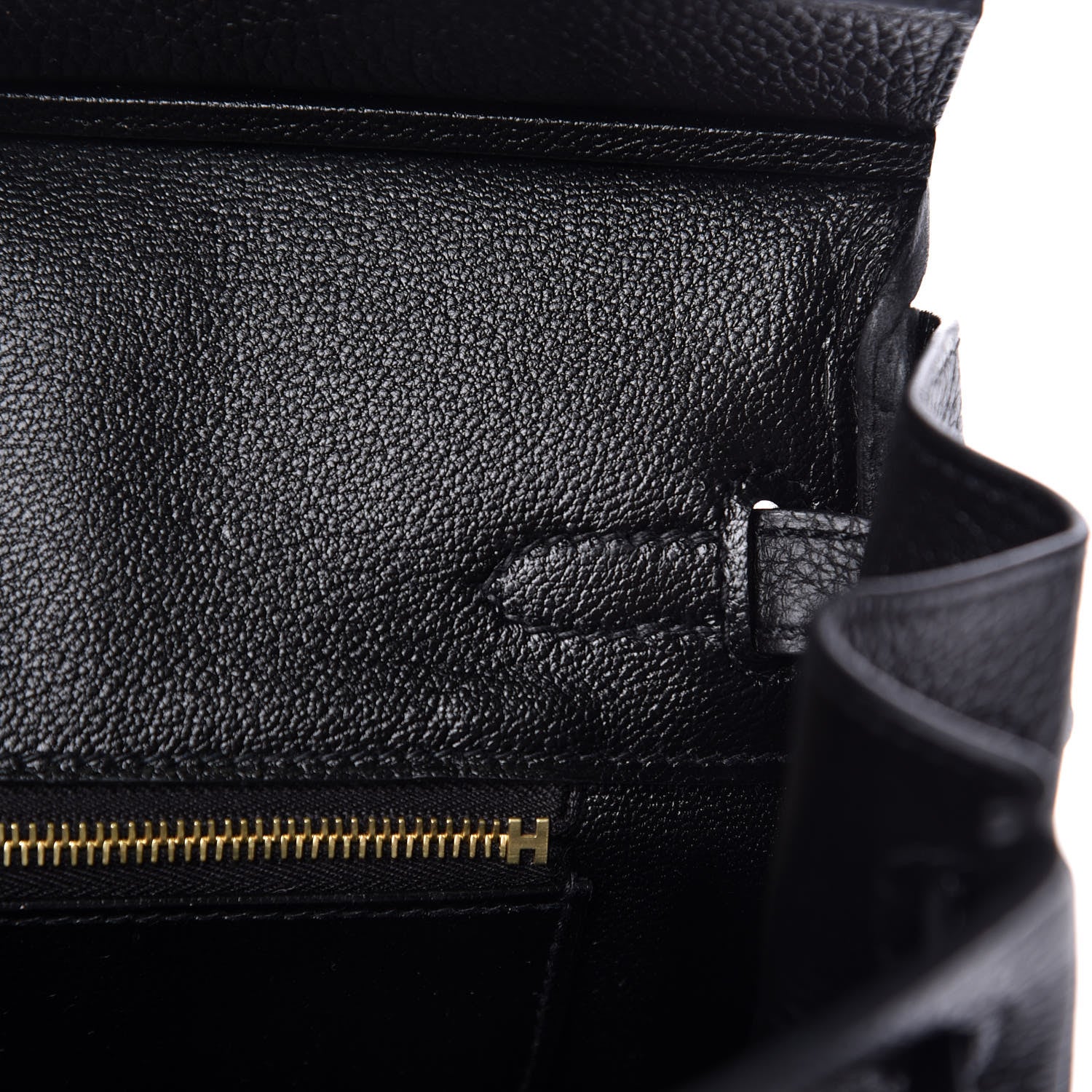 Hermes Togo Birkin 25 Black 10 of 33