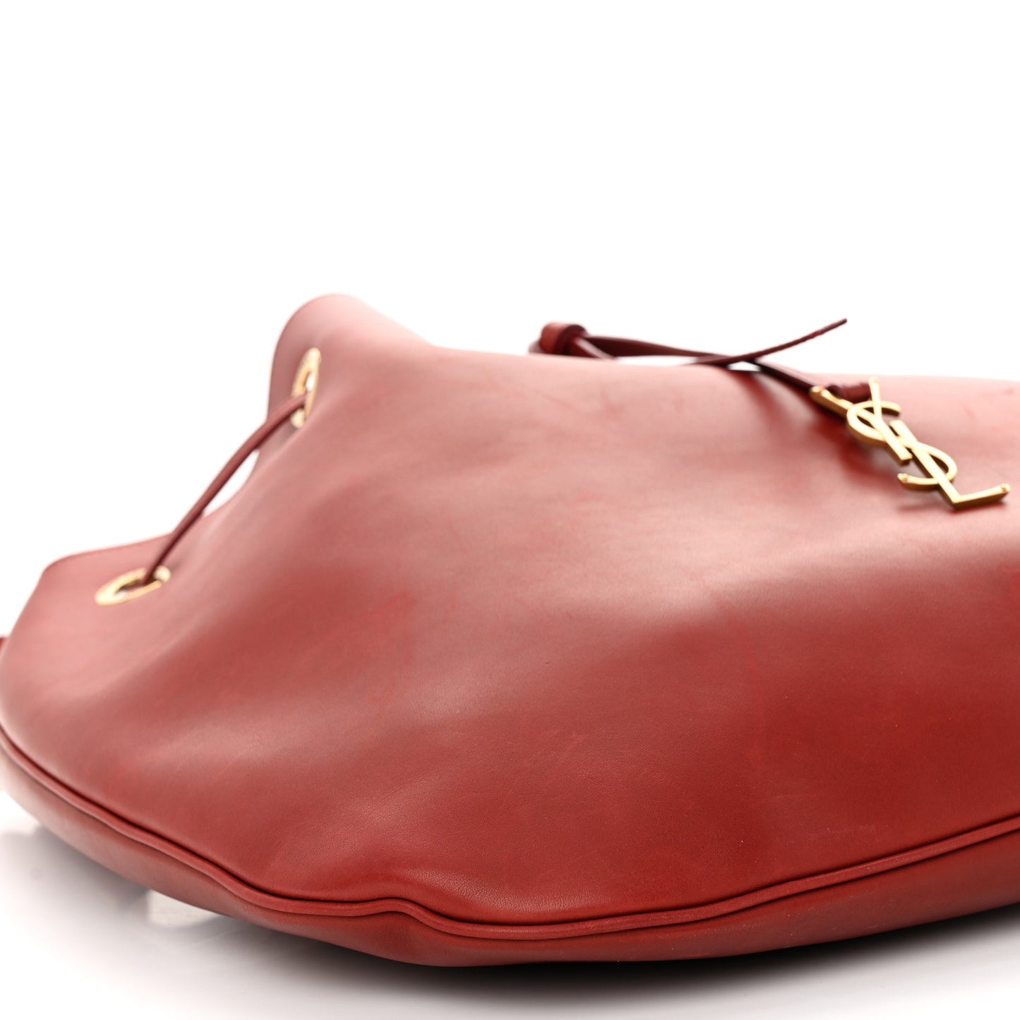 Smooth Calfskin Paris VII Large Flat Hobo Red