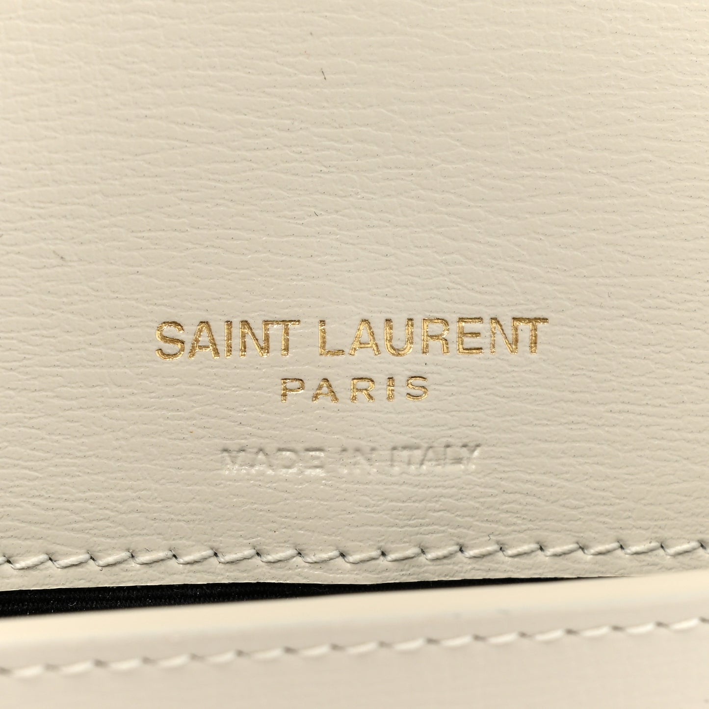 Smooth Calfskin Monogram Phone Holder Crossbody Blanc Vintage