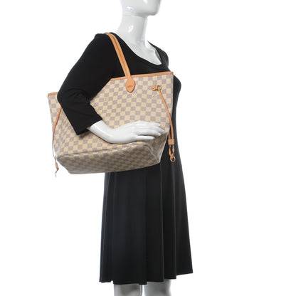 Louis Vuitton Damier Azur Neverfull MM 2 of 11