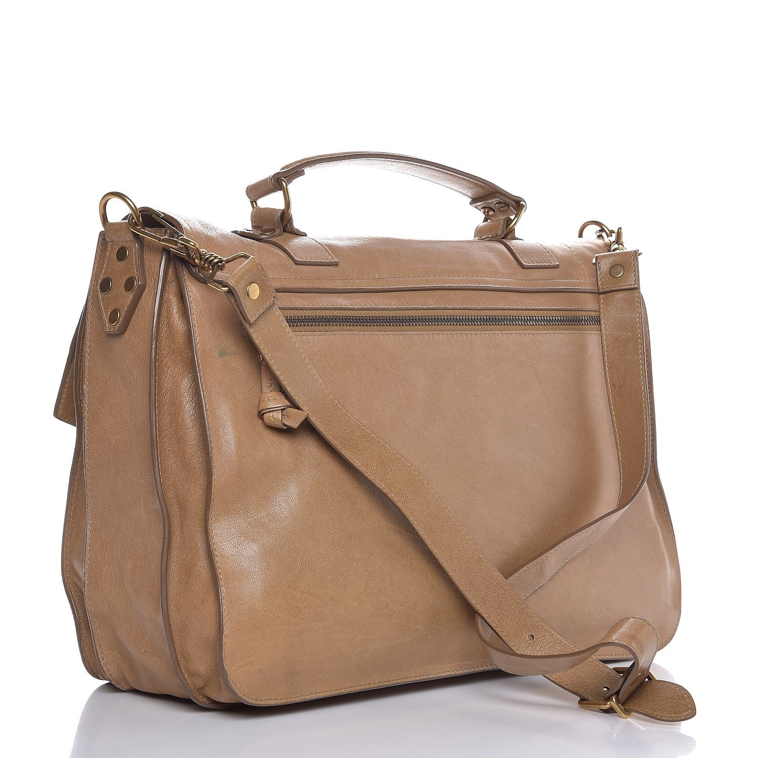 Proenza Schouler Lambskin Large PS1 Satchel Birch 4 of 12