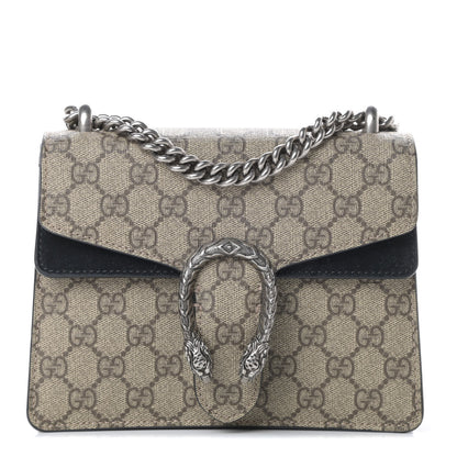 Gucci GG Supreme Monogram Mini Dionysus Shoulder Bag Black 1 of 15