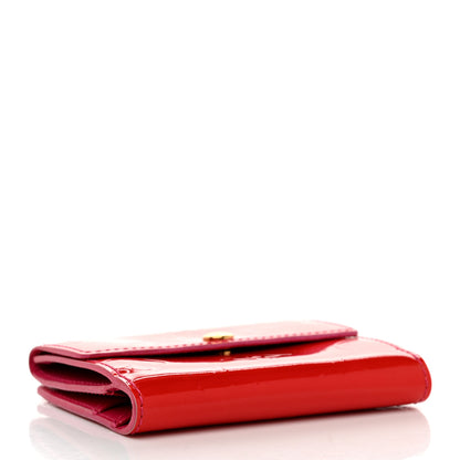 Louis Vuitton Vernis Elise Wallet Pomme D'Amour 4 of 7