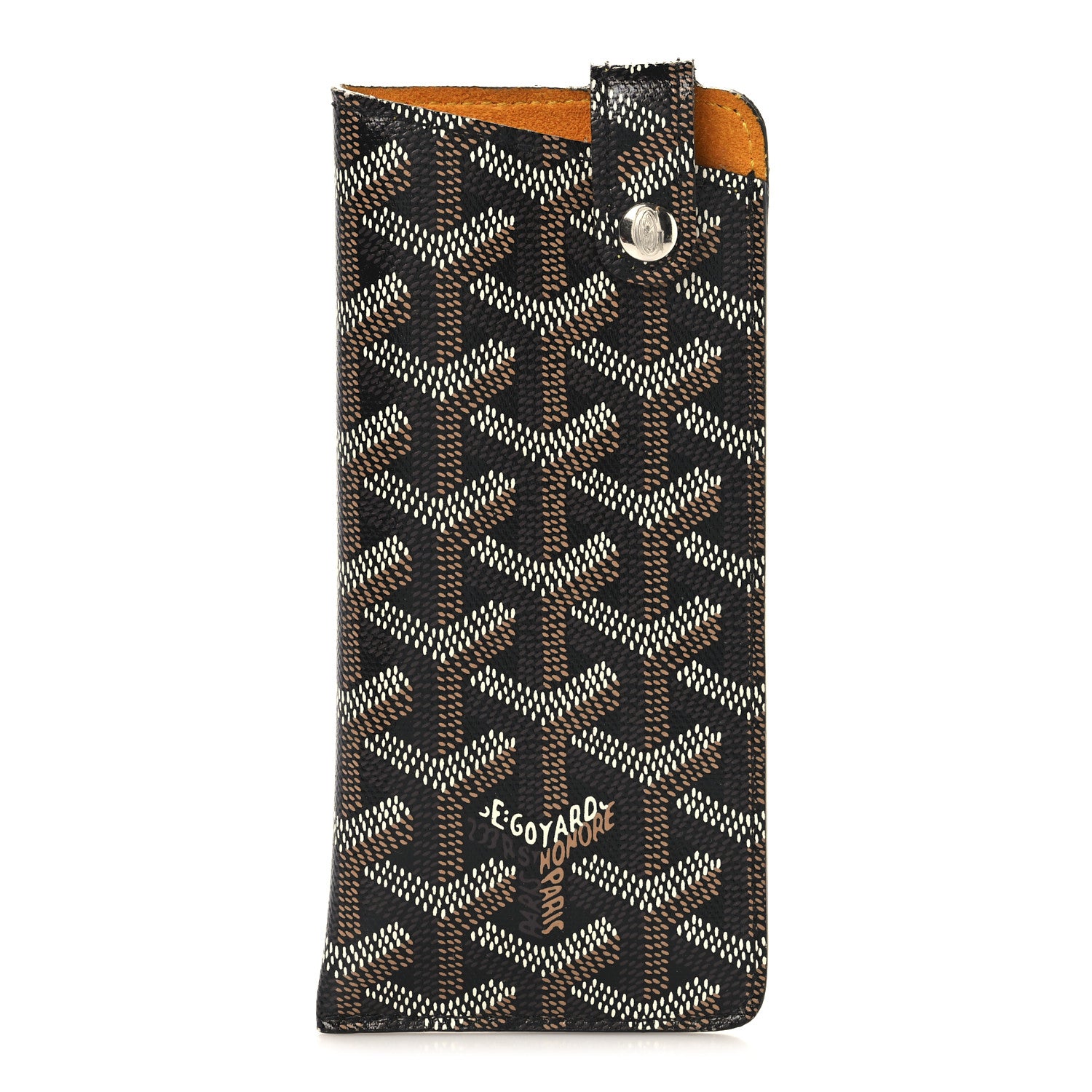 Goyard Goyardine Montmartre Glasses Case Black 1 of 7