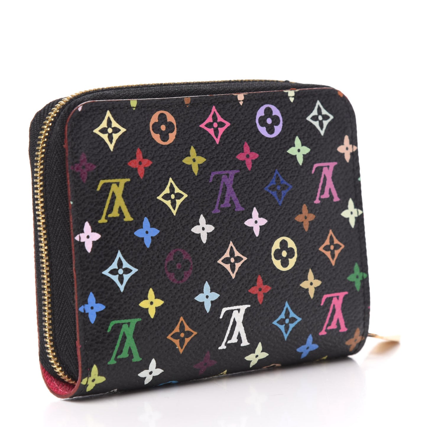 Monogram Multicolor Zippy Coin Purse Black Grenade