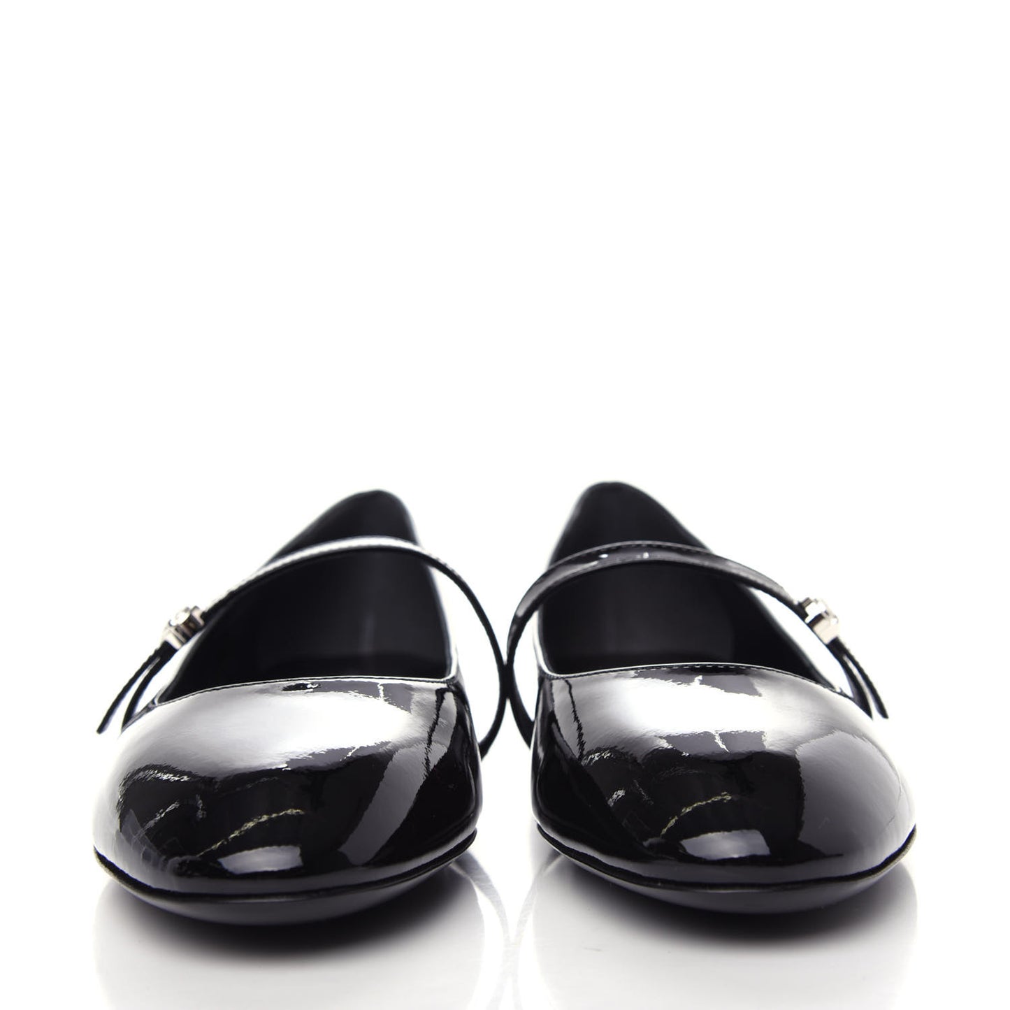 Patent Uniformes Ballet Flats 38 Black