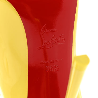 Christian Louboutin Patent Dolly 100 Pumps 38.5 Piou Piou 6 of 8