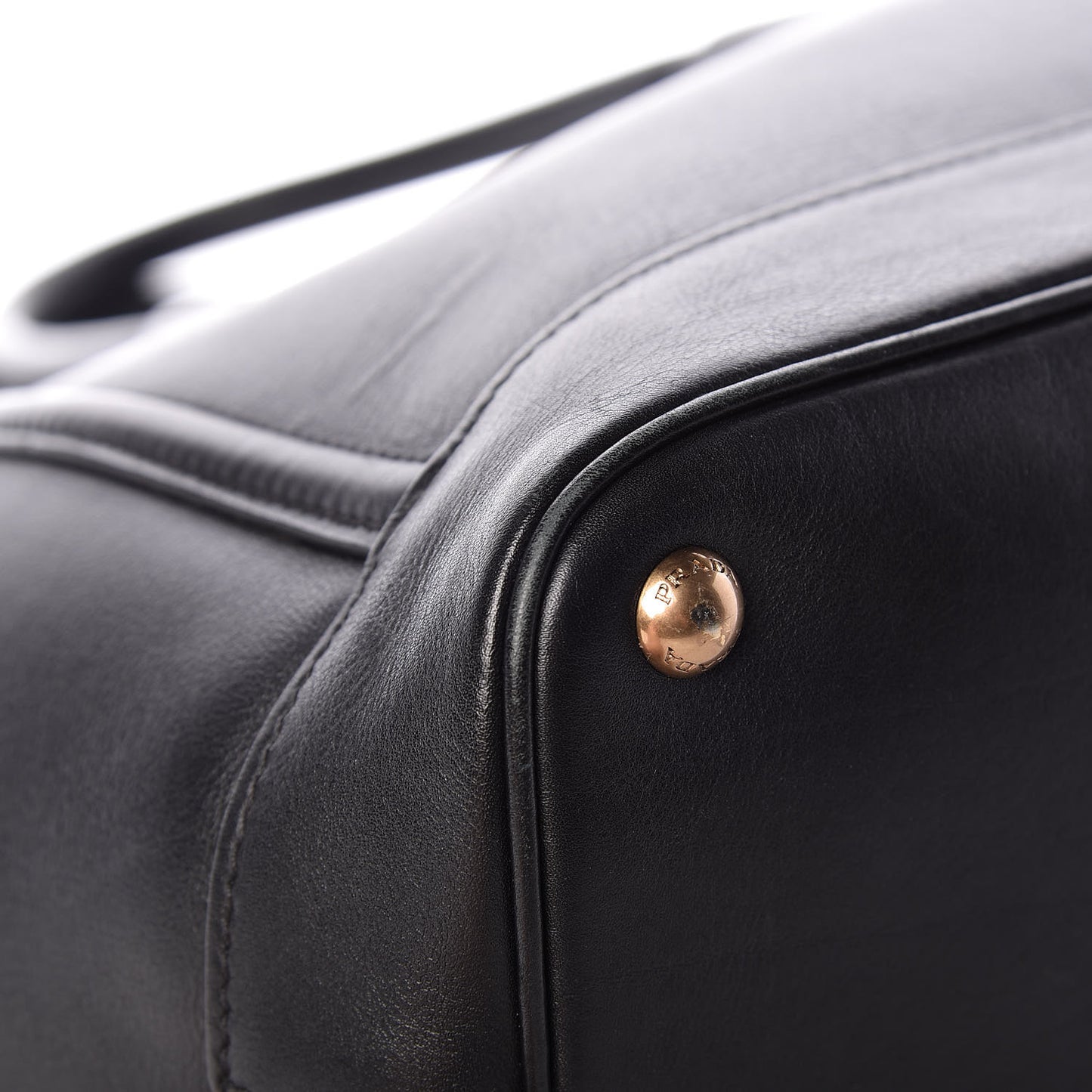City Calfskin Tote Black