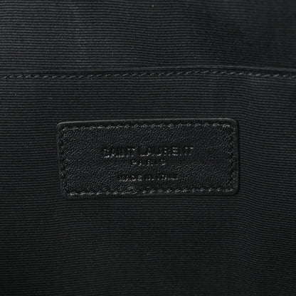 Saint Laurent Calfskin Waiting for Sunset Large Sac De Jour Carryall Pouch Black 6 of 6