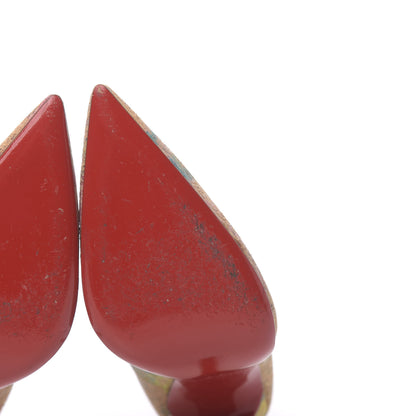 Christian Louboutin Cork Bloom Print So Kate 120 Pumps 41 Multicolor 9 of 9