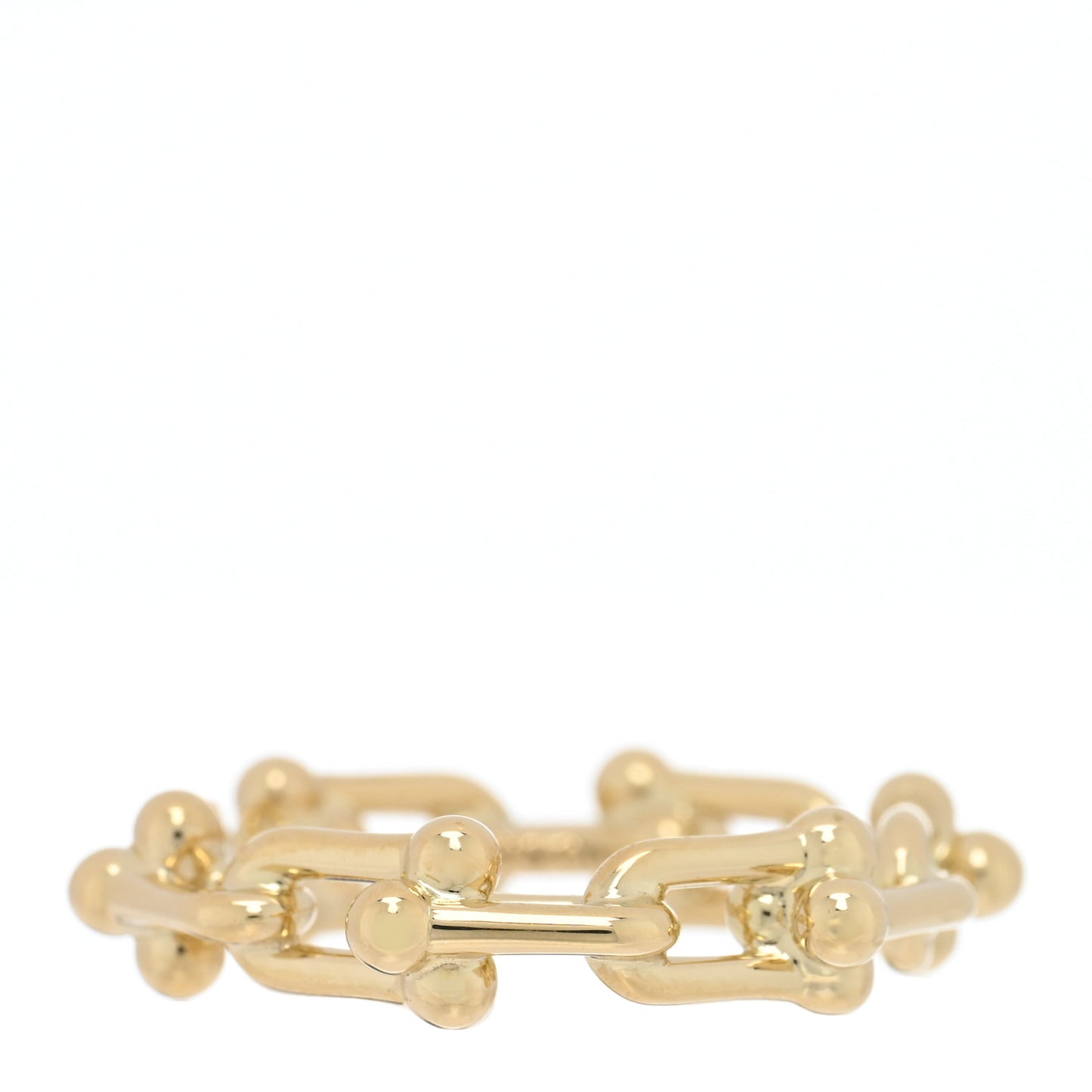 18K Yellow Gold Hardwear Micro Link Ring 48 4.5