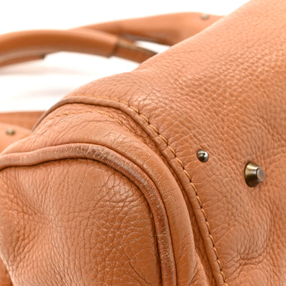 Chloe Calfskin Medium Paddington Satchel Tan 9 of 14